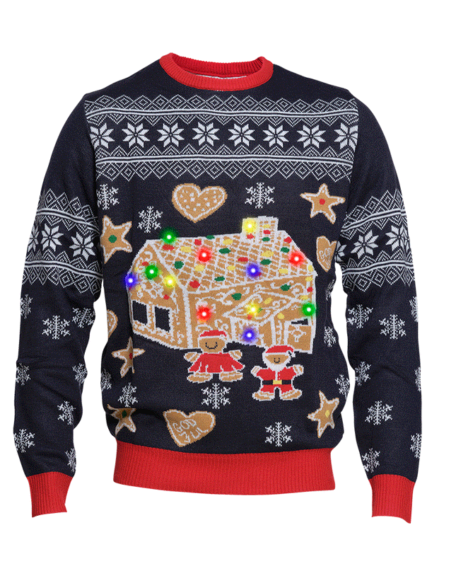 Awkward Christmas Sweater for Kids - Light-Up Fun