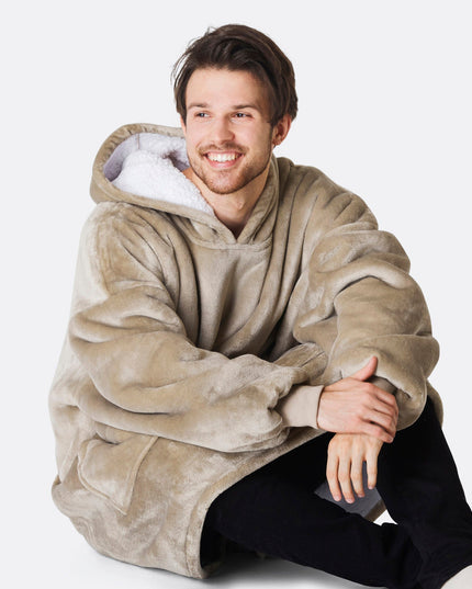 Khaki HappyHoodie