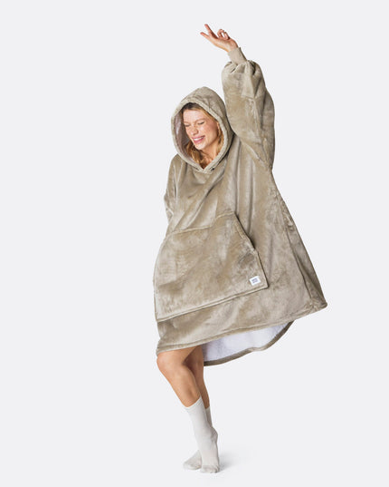 HappyHoodie Khaki for Adults - Versatile Loungewear