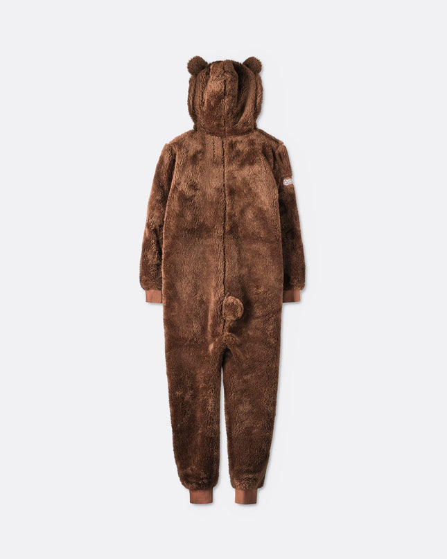 Kids' Brown Teddy Bear Onesie