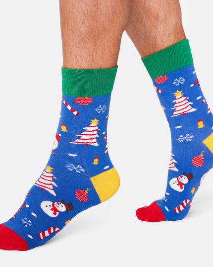 Kids' Christmas Socks Gift Box (3-pack)