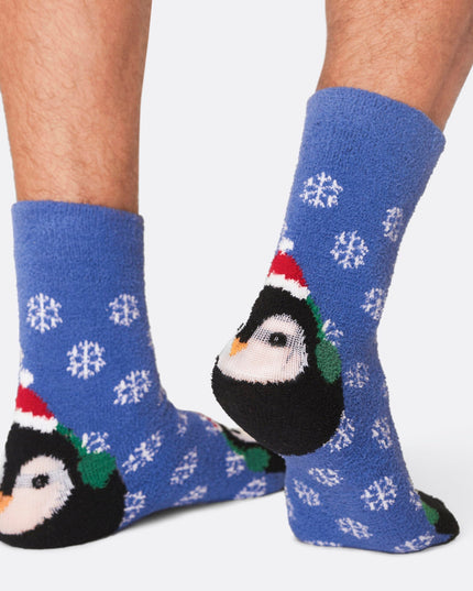 Kids' Fluffy Christmas Socks (3-pack)