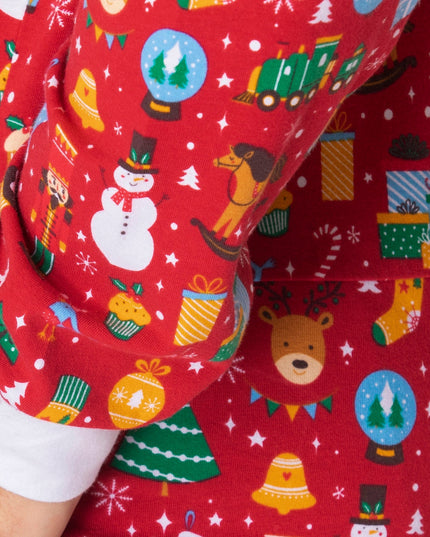 Kids' Red Christmas Dream Overall Christmas Pyjamas