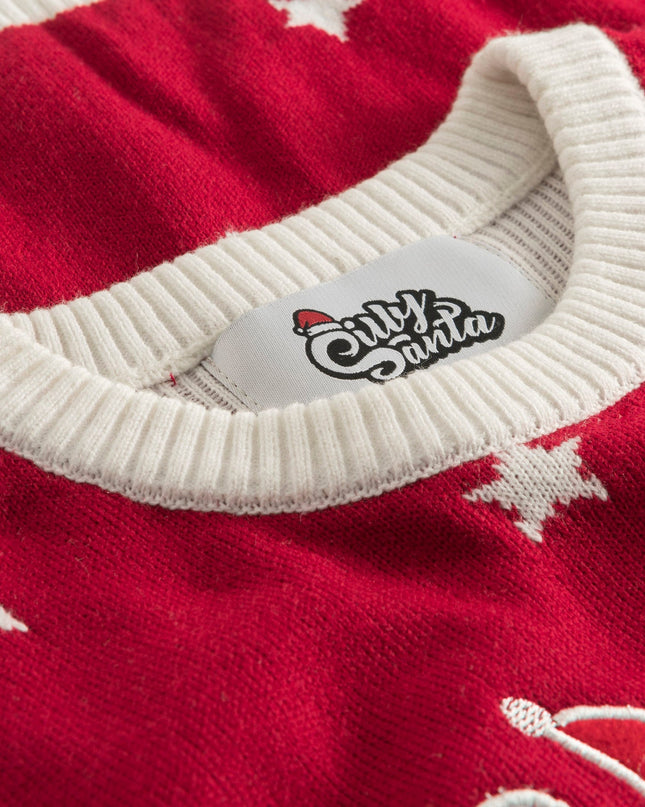 Kids' Santa's Little Helper Christmas Sweater for Christmas Spirit