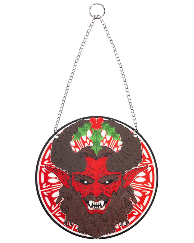 Krampus 6-tuumainen aurinkokoriste koristeeksi kotiin