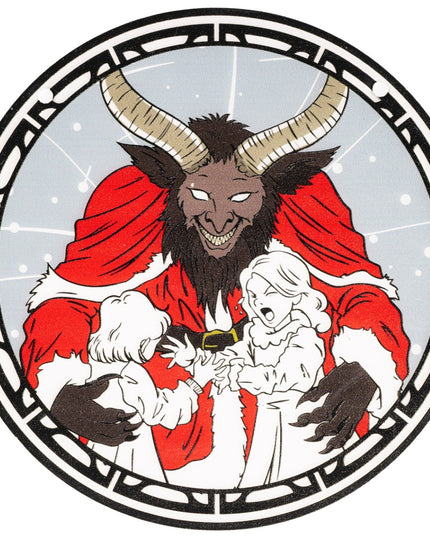 Krampus 6-tuumainen aurinkokoriste koristeeksi kotiin