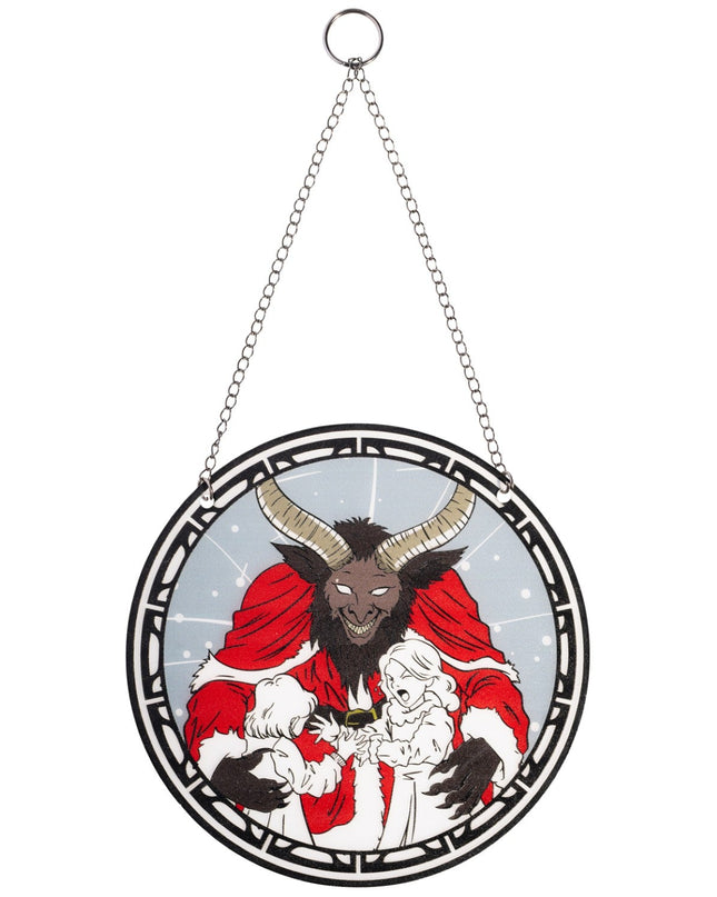 Krampus 6-tuumainen aurinkokoriste koristeeksi kotiin