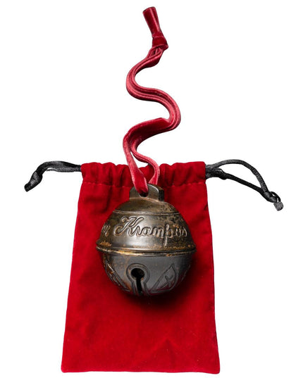 Krampus Ringing Bell Holiday Decoration