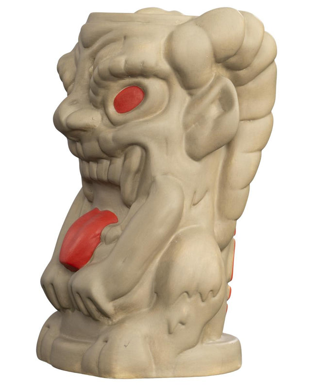Krampus Tiki Mug for Holiday Celebrations