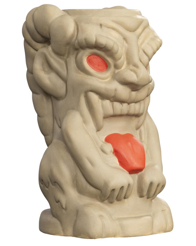 Krampus Tiki Mug for Holiday Celebrations