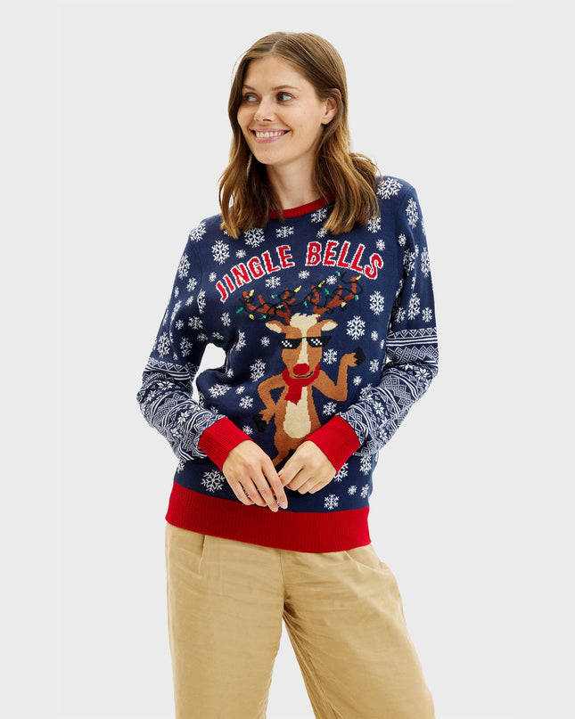 Jingle Bells Christmas Sweater for Women
