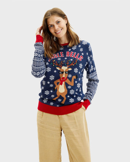 Jingle Bells Christmas Sweater for Women