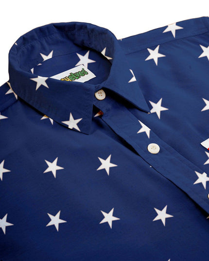 Men's Old Glory Button Down Shirt