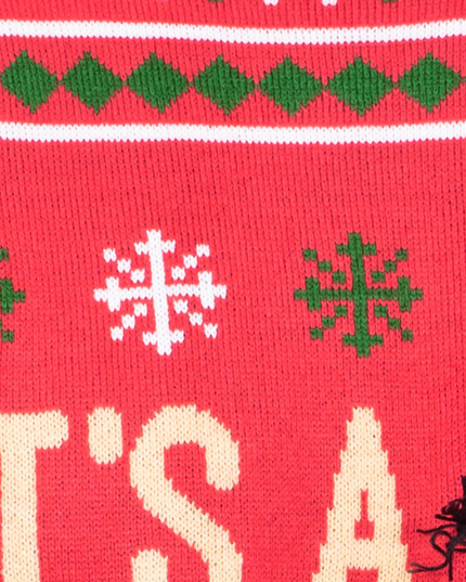 Christmas Story Leg Lamp Holiday Sweater