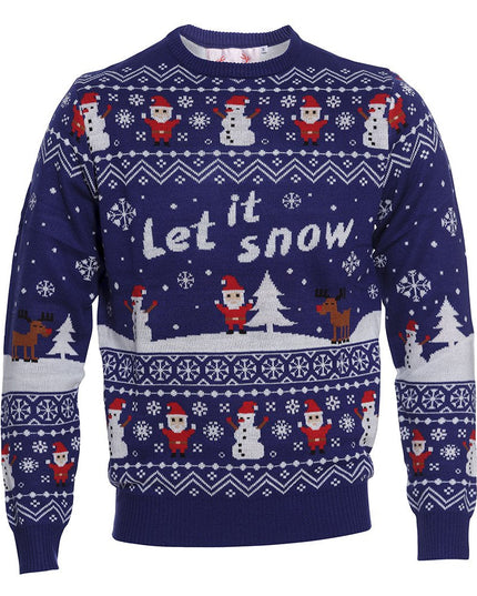 Let It Snow Christmas Sweater - Women's Holiday Style