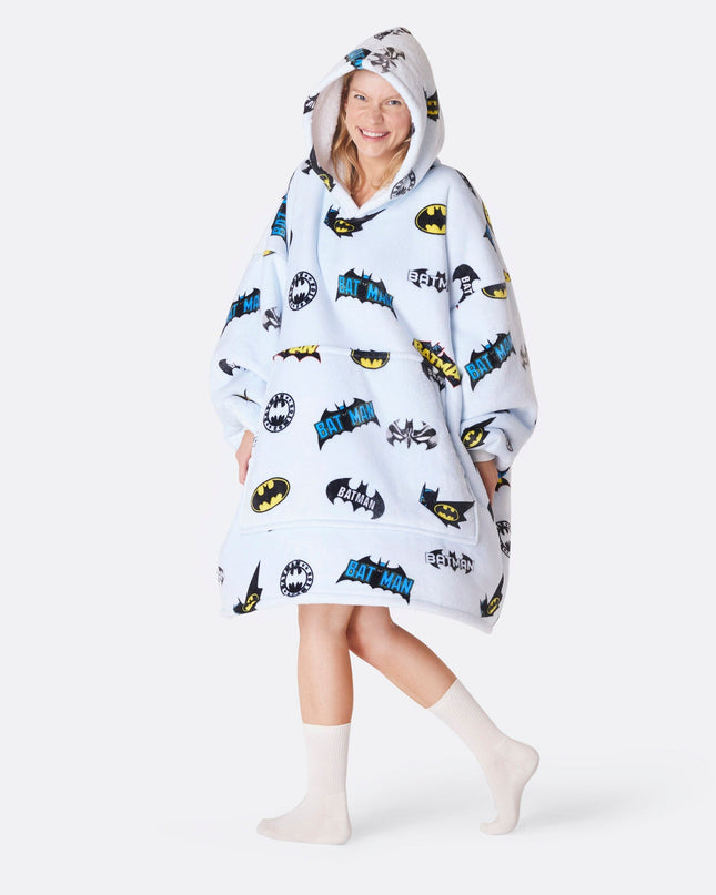 HappyHoodie Light Blue Batman Edition for Adults