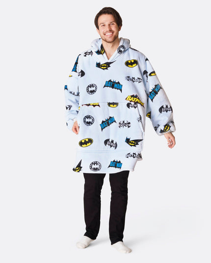 Light Blue Batman HappyHoodie