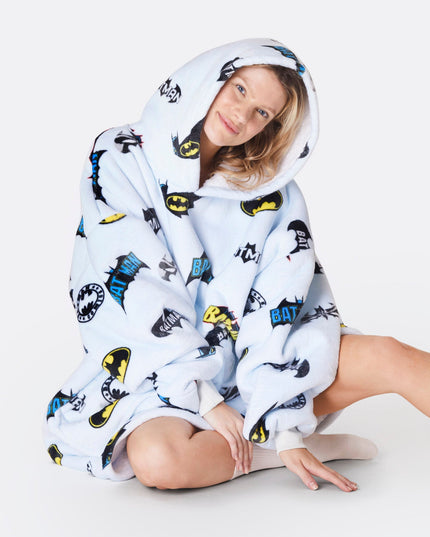 HappyHoodie Light Blue Batman Edition for Adults