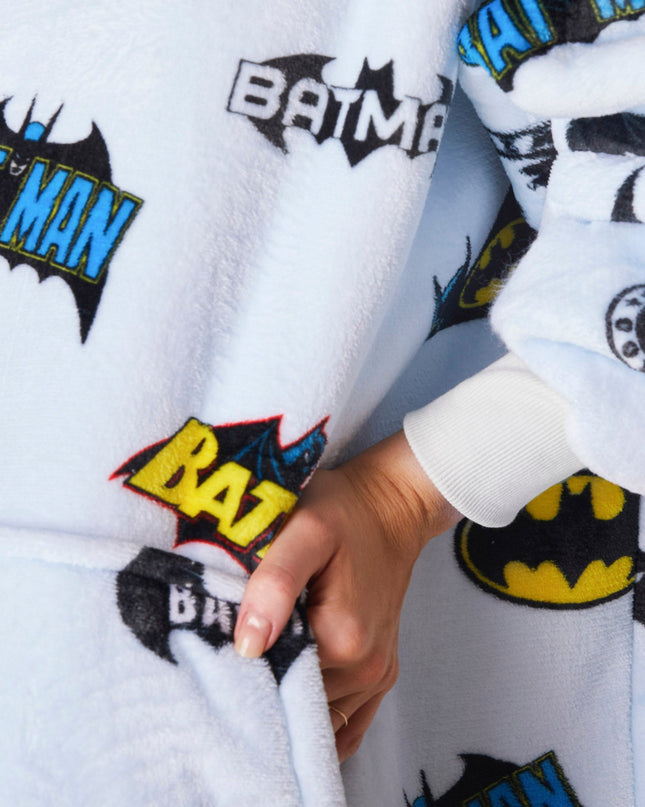 HappyHoodie Light Blue Batman Edition for Adults