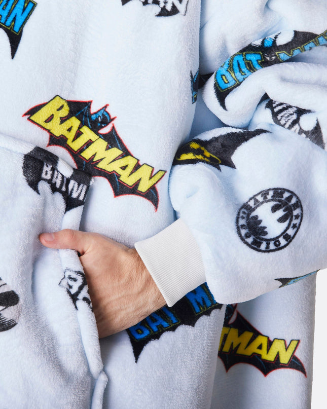 HappyHoodie Light Blue Batman Edition for Adults