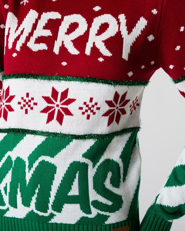 Women's Merry Xmas Christmas Sweater for Holiday Spirit