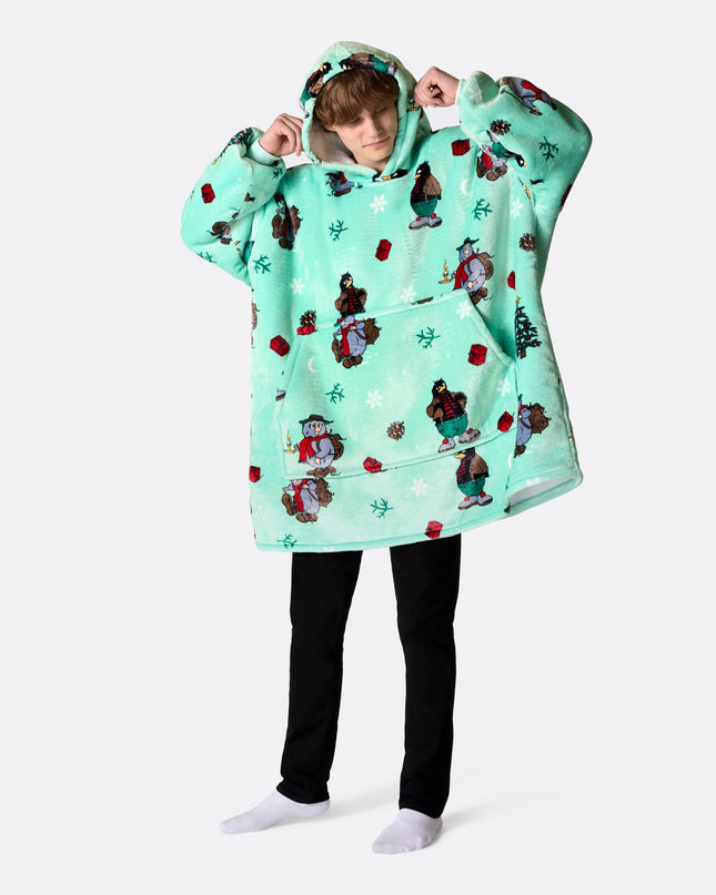 Flåklypa Christmas HappyHoodie