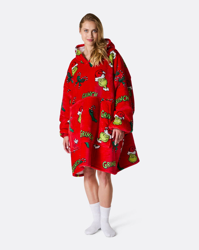 HappyHoodie The Grinch Red for Adults - Holiday Style