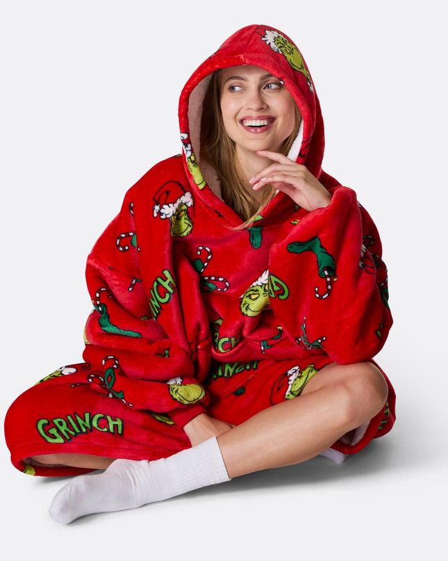 HappyHoodie The Grinch Red for Adults - Holiday Style