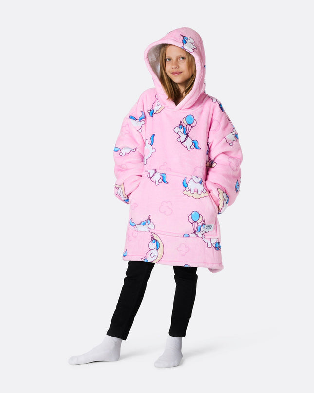 Kids' Unicorn HappyHoodie for Comfortable Lounging