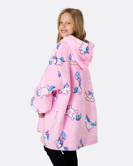 Kids' Unicorn HappyHoodie for Comfortable Lounging