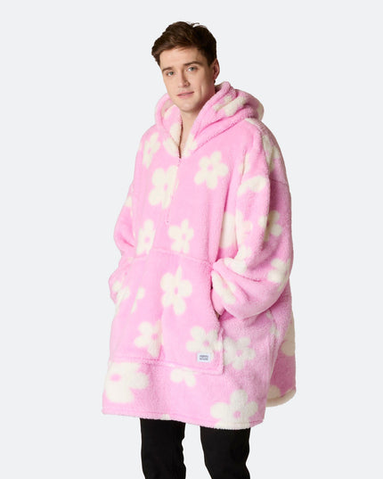 HappyHoodie Pink Teddy for Men and Women