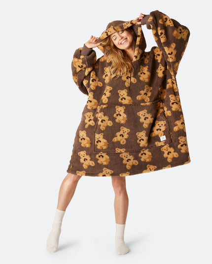 Dark Teddy HappyHoodie for Ultimate Comfort