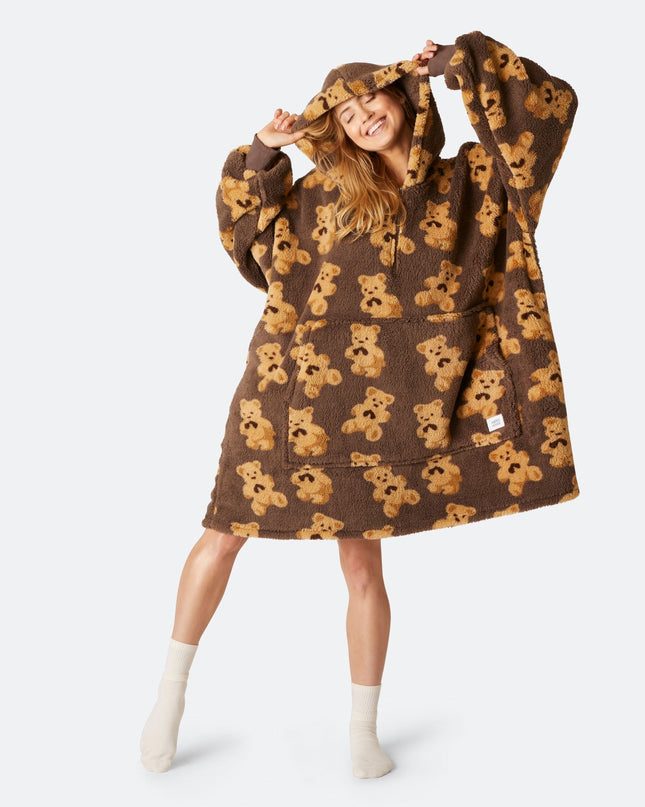 Dark Teddy HappyHoodie for Ultimate Comfort