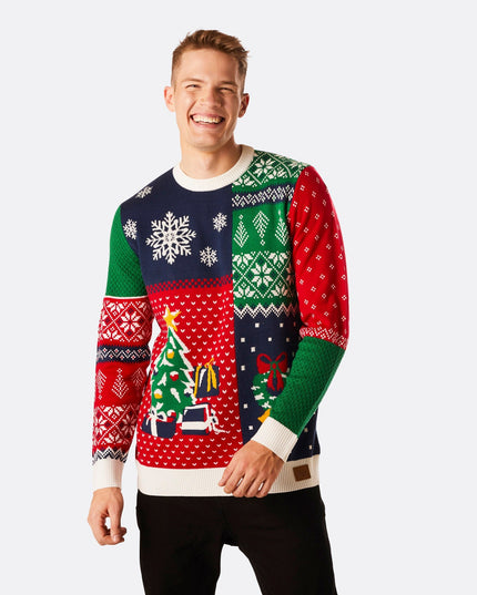 Men's Retro Christmas Sweater