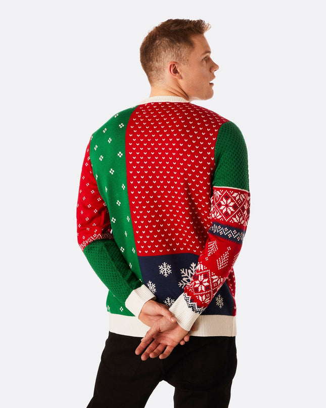 Men's Retro Christmas Sweater