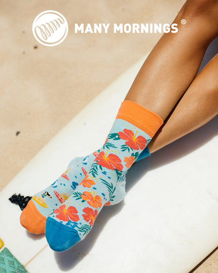 Aloha Vibes Fun Socks for Everyone