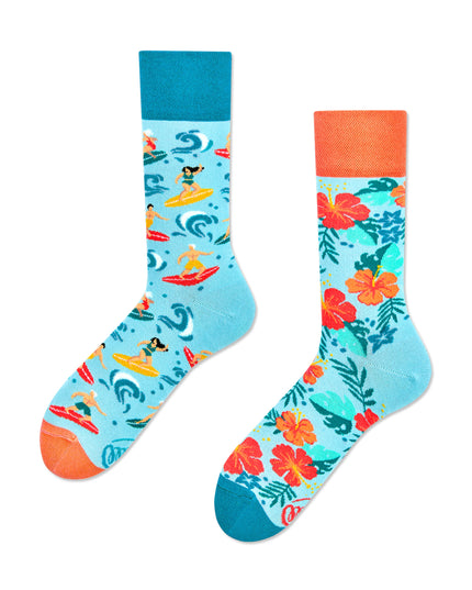 Aloha Vibes Fun Socks for Everyone
