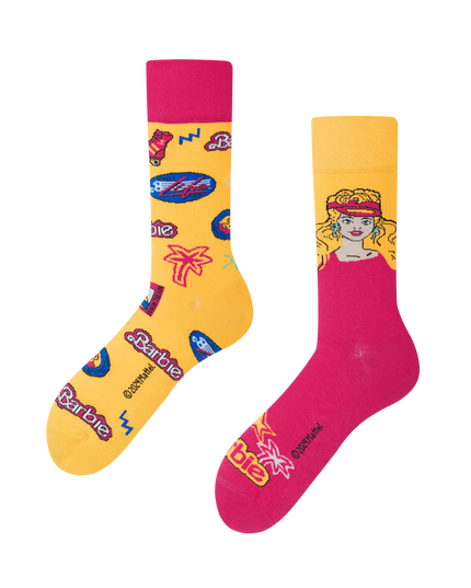 Many Mornings Socks - Barbie 90's Style