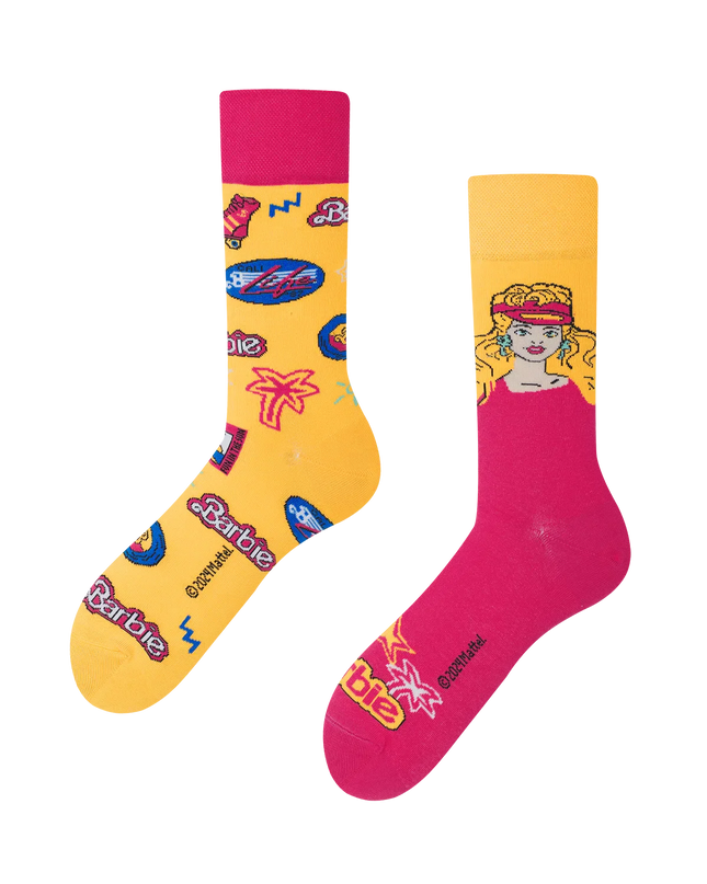 Many Mornings Socks - Barbie 90-luvun tyyli