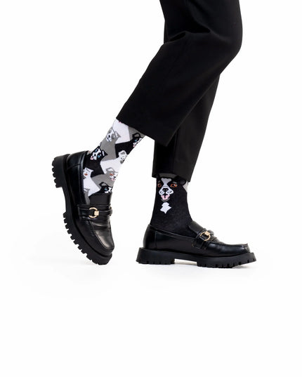 Many Mornings Socks - Musta Koira Design