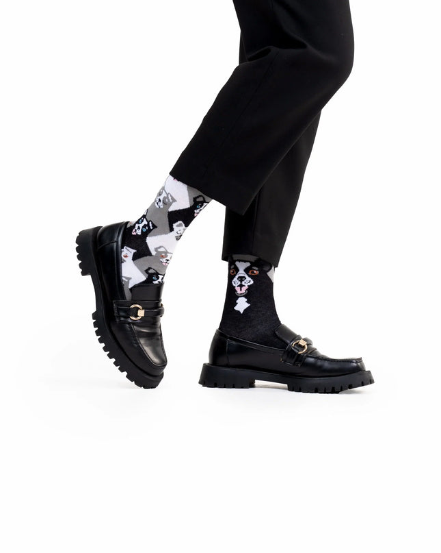 Many Mornings Socks - Musta Koira Design