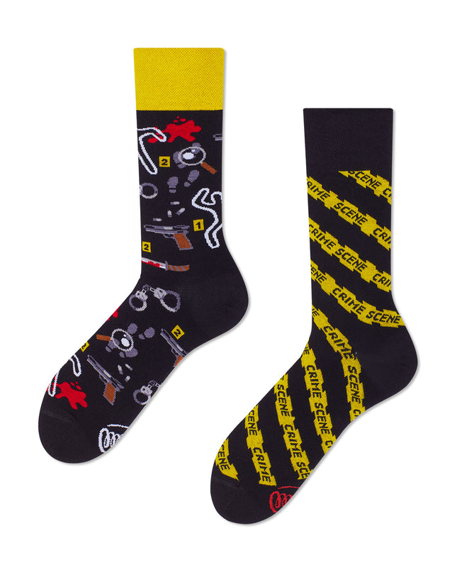 Clue Detective Fun Socks for Kids and Adults