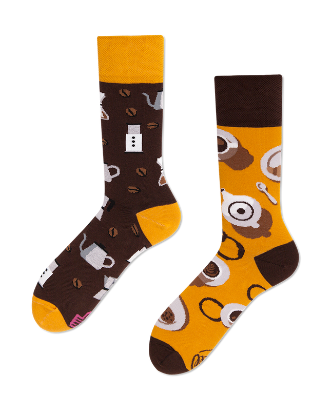 Many Mornings Zokni - Coffee Lover Fun Socks Collection