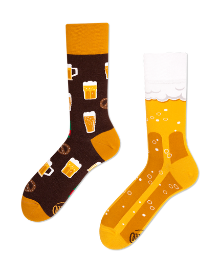 Many Mornings Zokni - Craft Beer Fun Socks Collection