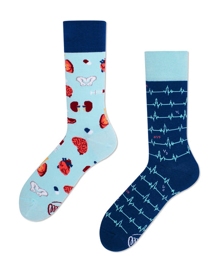 Many Mornings Zokni - Dr Sock Fun Socks for All Ages