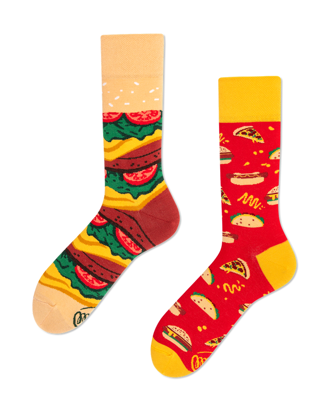 Many Mornings Zokni - Fast Foot Fun Socks for Adults and Kids