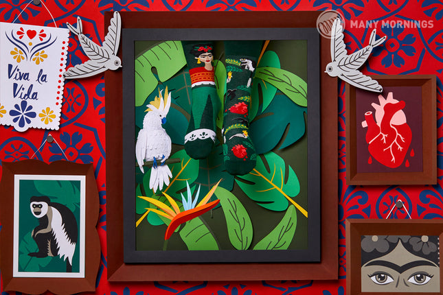 Many Mornings Zokni - Feel Frida Limited Edition Socks