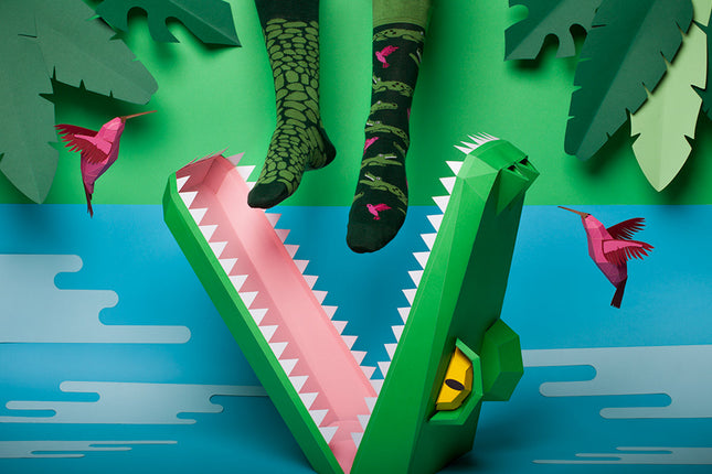 Many Mornings Zokni - Forfitter Fun Socks Collection