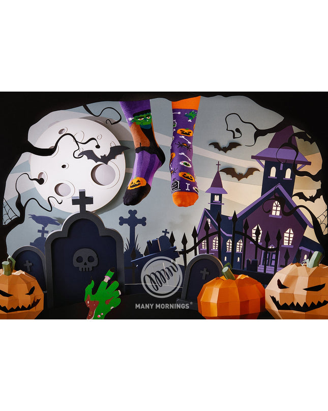 Frankenfeet Halloween Fun Socks for Everyone