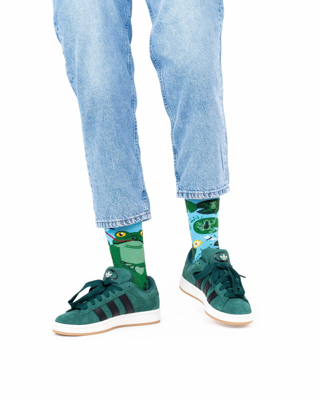 Many Mornings Socks - Froggy Frog